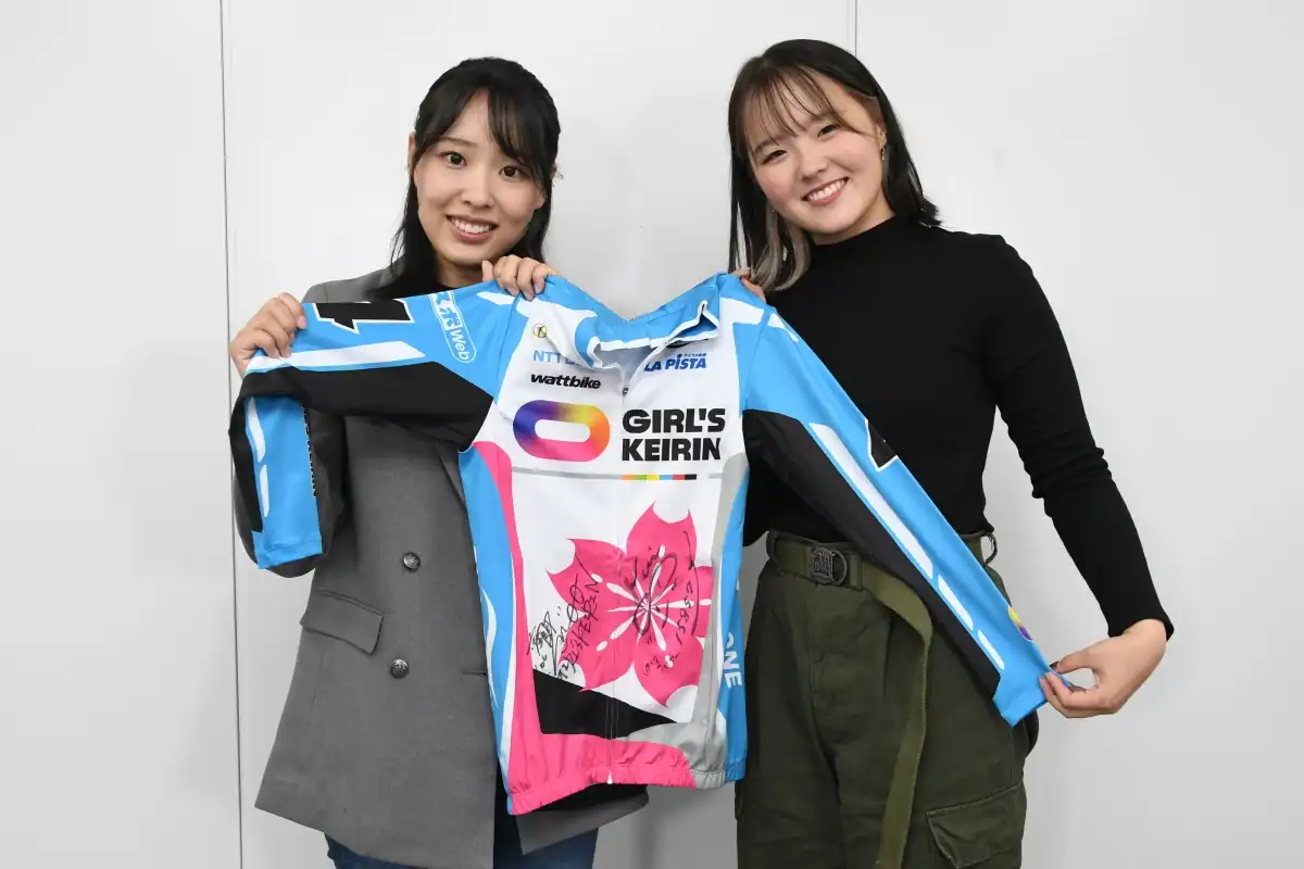 ガールズケイリン選手「伊藤優里選手」と「高木真備さん」