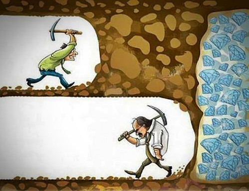 自分だけ当たらない　途中で諦めるから