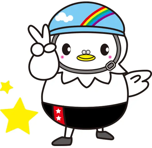 広島競輪場　マスコットキャラクター